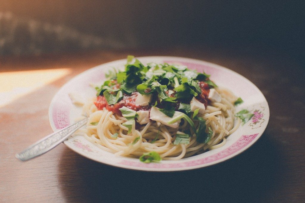 Recept na špagety s medvedím cesnakom